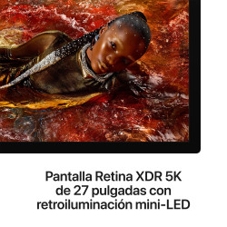 Studio Display XDR con vidrio estándar y soporte ajustable en inclinación y altura
