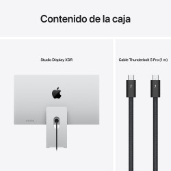 Studio Display XDR con vidrio nanotexturizado y soporte ajustable en inclinación y altura