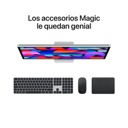 Studio Display con vidrio nanotexturizado y soporte ajustable en inclinación