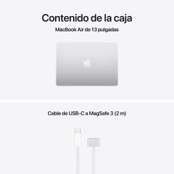 MacBook Air 13 M5 16GB 512GB Plata