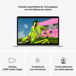 MacBook Air 13 M5 16GB 1TB Plata