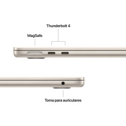 MacBook Air 13 M5 16GB 512GB Blanco estrella