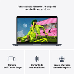 MacBook Air 13 M5 24GB 1TB Medianoche