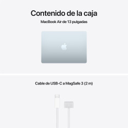 MacBook Air 13 M5 16GB 512GB Azul cielo