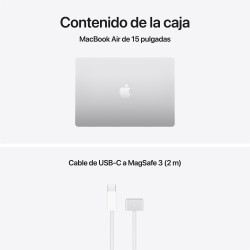 MacBook Air 15 M5 24GB 1TB Plata