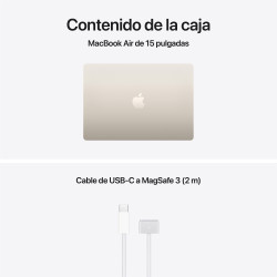 MacBook Air 15 M5 16GB 1TB Blanco estrella