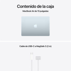 MacBook Air 15 M5 24GB 1TB Azul cielo