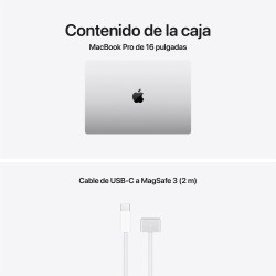 MacBook Pro 16 M5 Max 36GB 2TB Plata