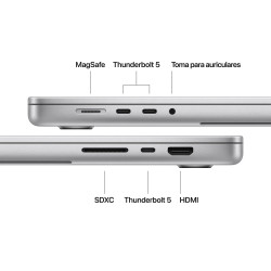 MacBook Pro 16 M5 Max 48GB 2TB Plata