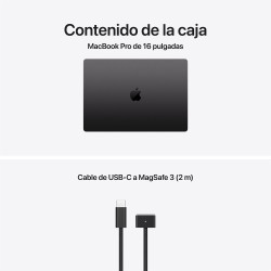 MacBook Pro 16 M5 Max 36GB 2TB Negro espacial