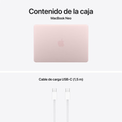 MacBook Neo A18 Pro 8GB 256GB Rosa nube