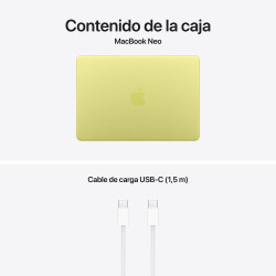 MacBook Neo A18 Pro 8GB 256GB Cítrico