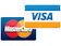 Logo Visa y Mastercard